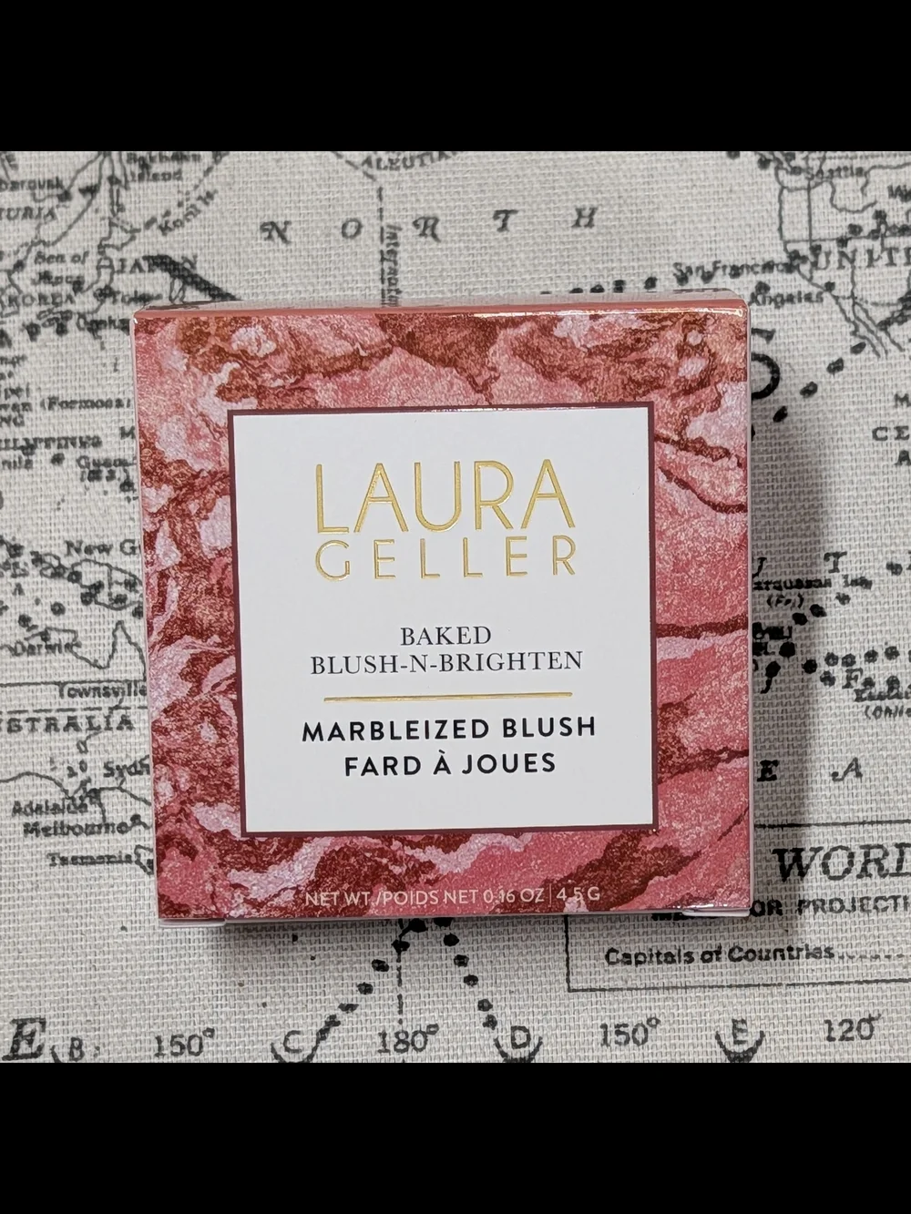 NWT Laura Geller Baked Blush-N-Brighten Marbleized Blush - Tropic Hues (0.16oz)
